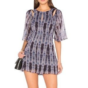 BCBGeneration Flutter Sleeve Romper
